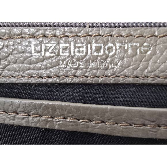 Vintage Liz Claiborne Pebble leather Drawstring Bucket Shoulder Bag Made Italy - Picture 15 of 15